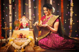 Ganesh Chaturthi decoration