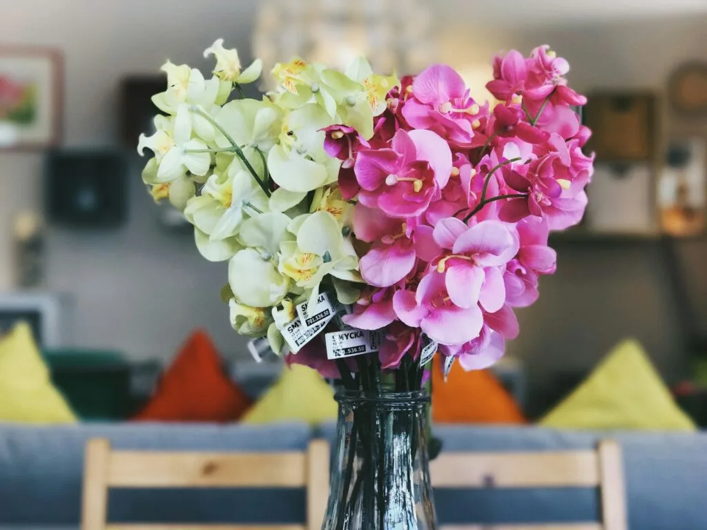 Artificial flowers for home decoration
