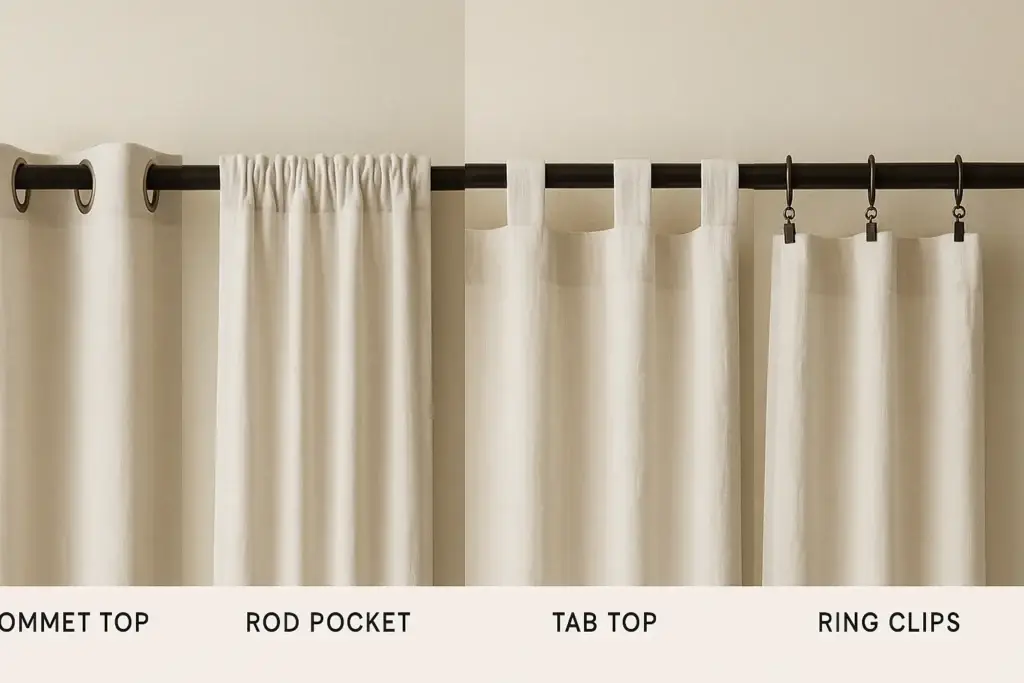 Hanging the Curtains