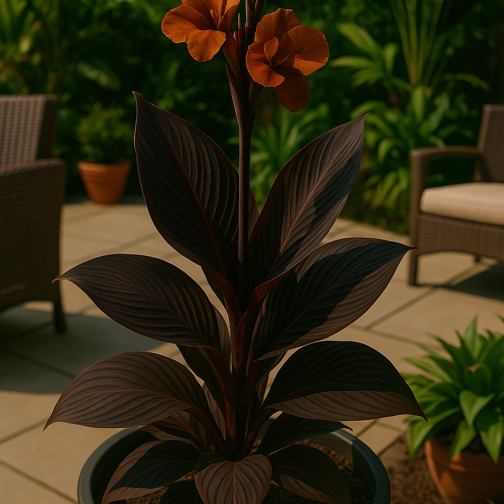 Brown Canna Lily