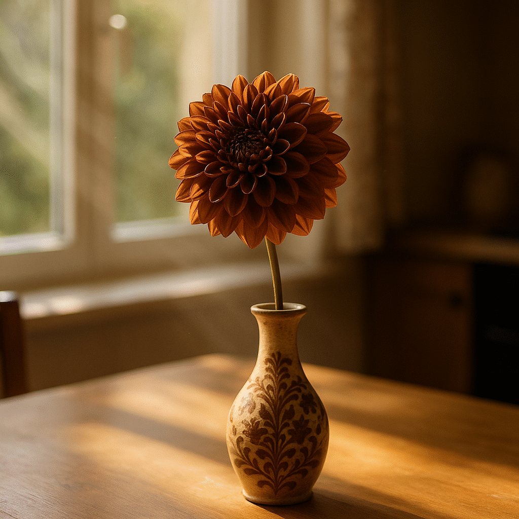 Brown Dahlia