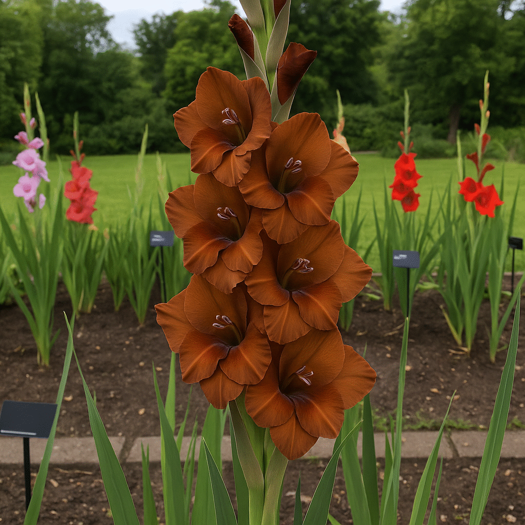 Brown Gladiolus
