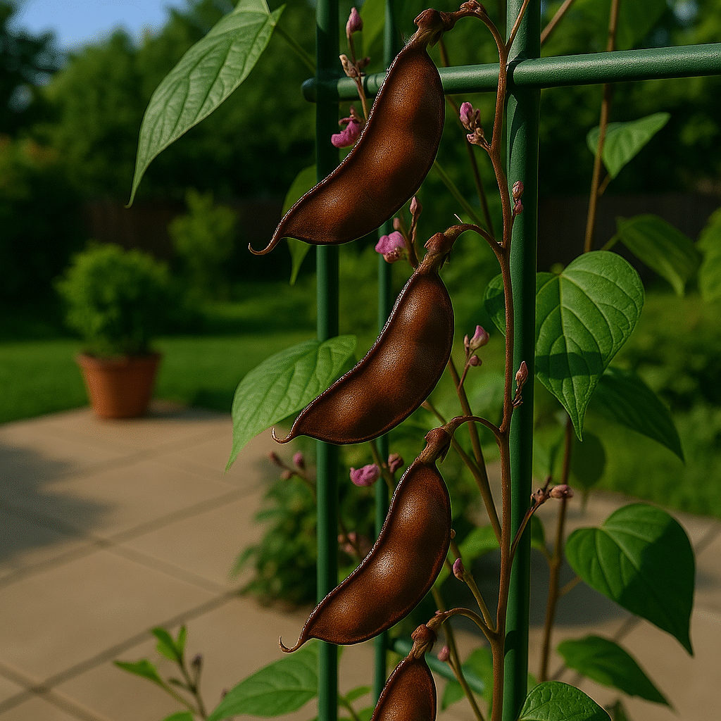 Brown Hyacinth Bean