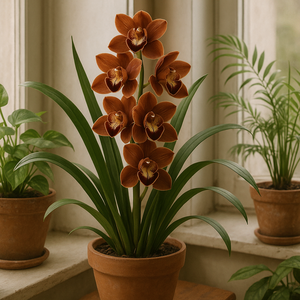 Brown Orchid