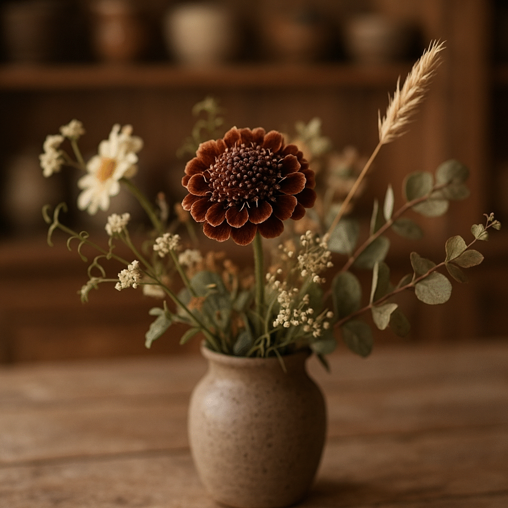 Brown Scabiosa