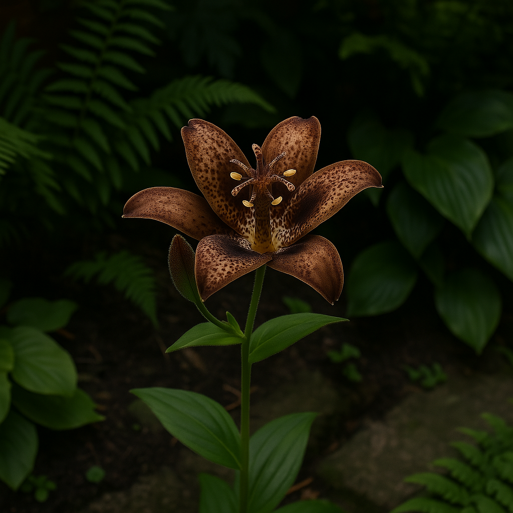 Brown Toad Lily
