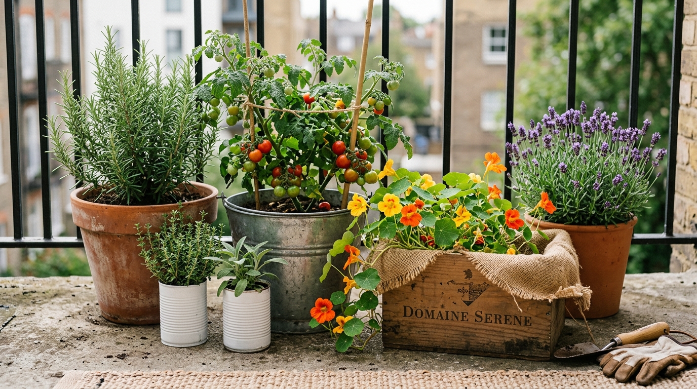 Budget Container Gardening