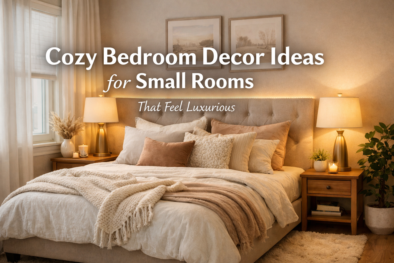 Cozy Bedroom Decor Ideas for Small Rooms That Feel Luxurious