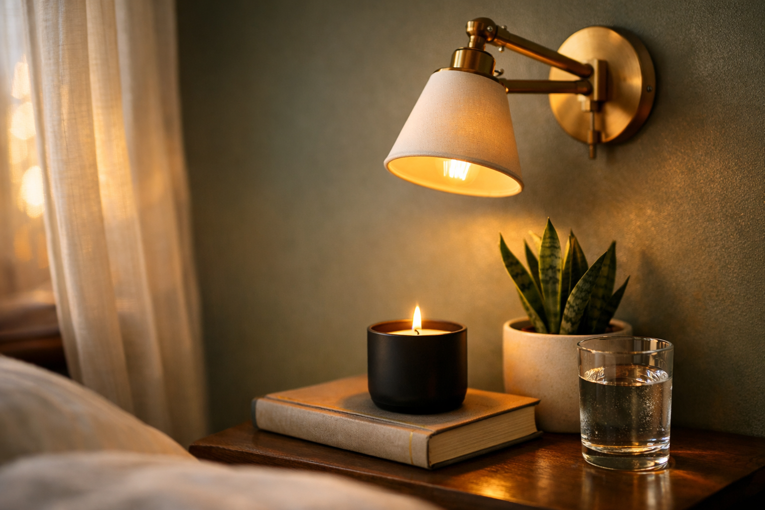 Cozy Bedroom Lighting