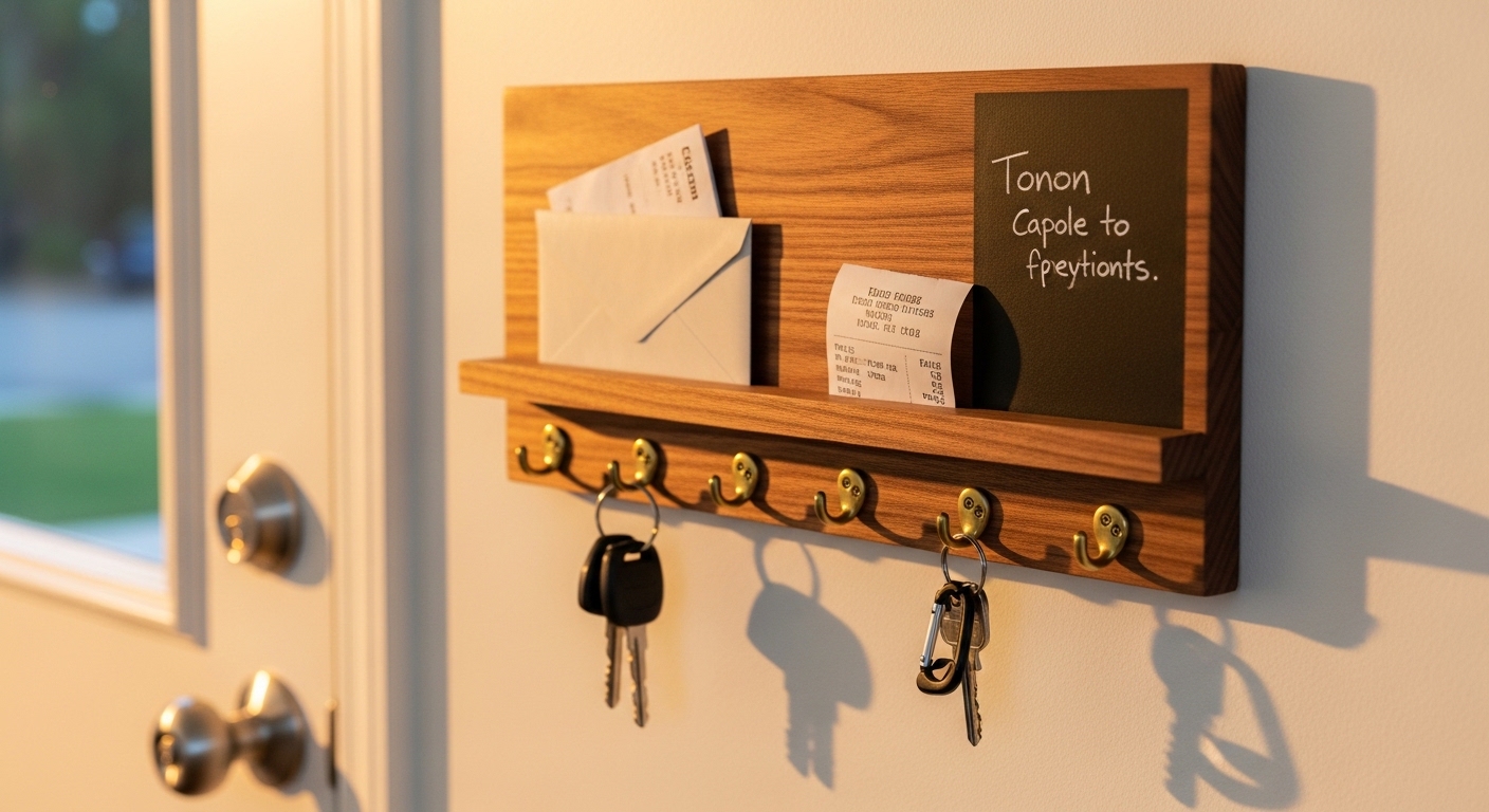 Floating Key and Mail Station