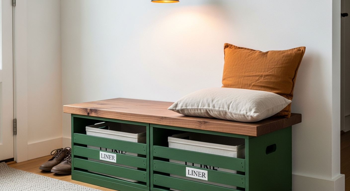 DIY Entryway Storage Ideas for Small Spaces