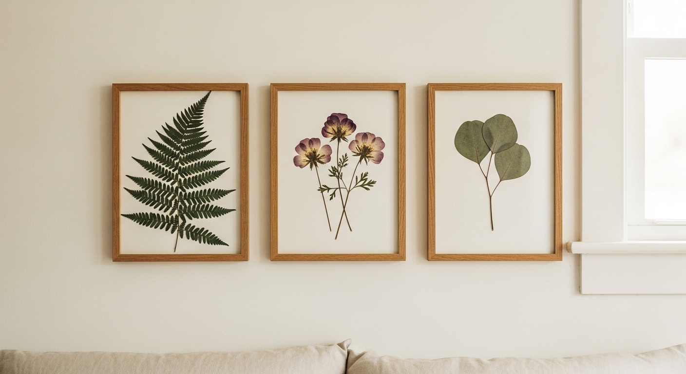 Pressed Botanical Frames