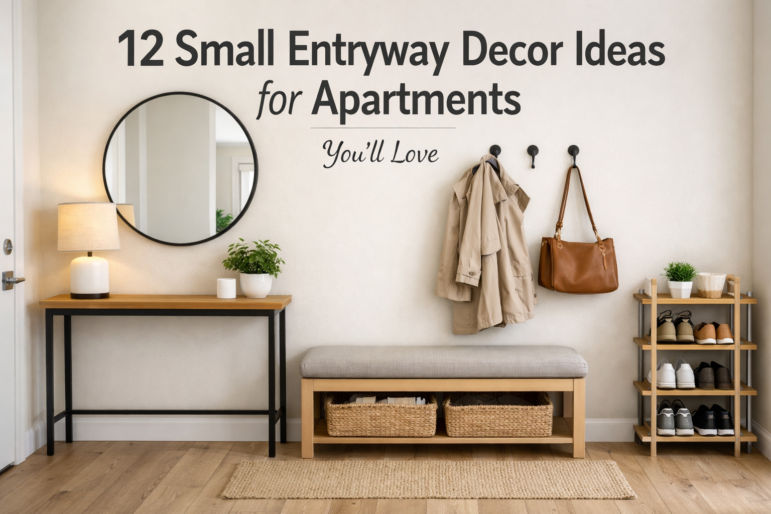 12 Small Entryway Decor Ideas for Apartments You’ll Love