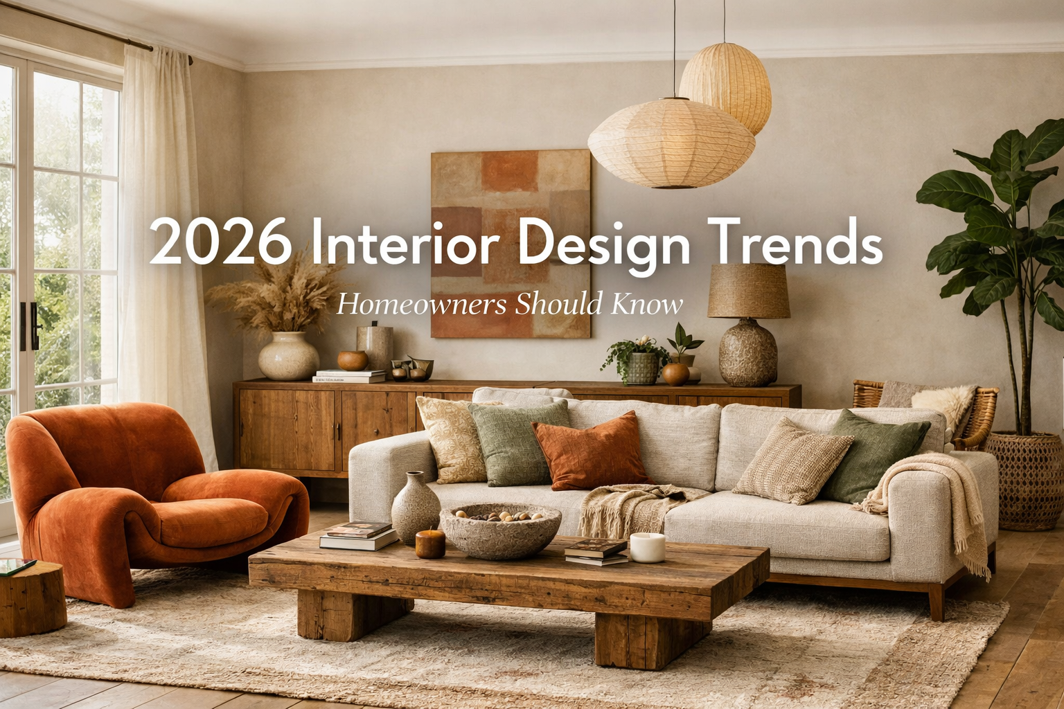 2026 Interior Design Trends Homeowners Should Know