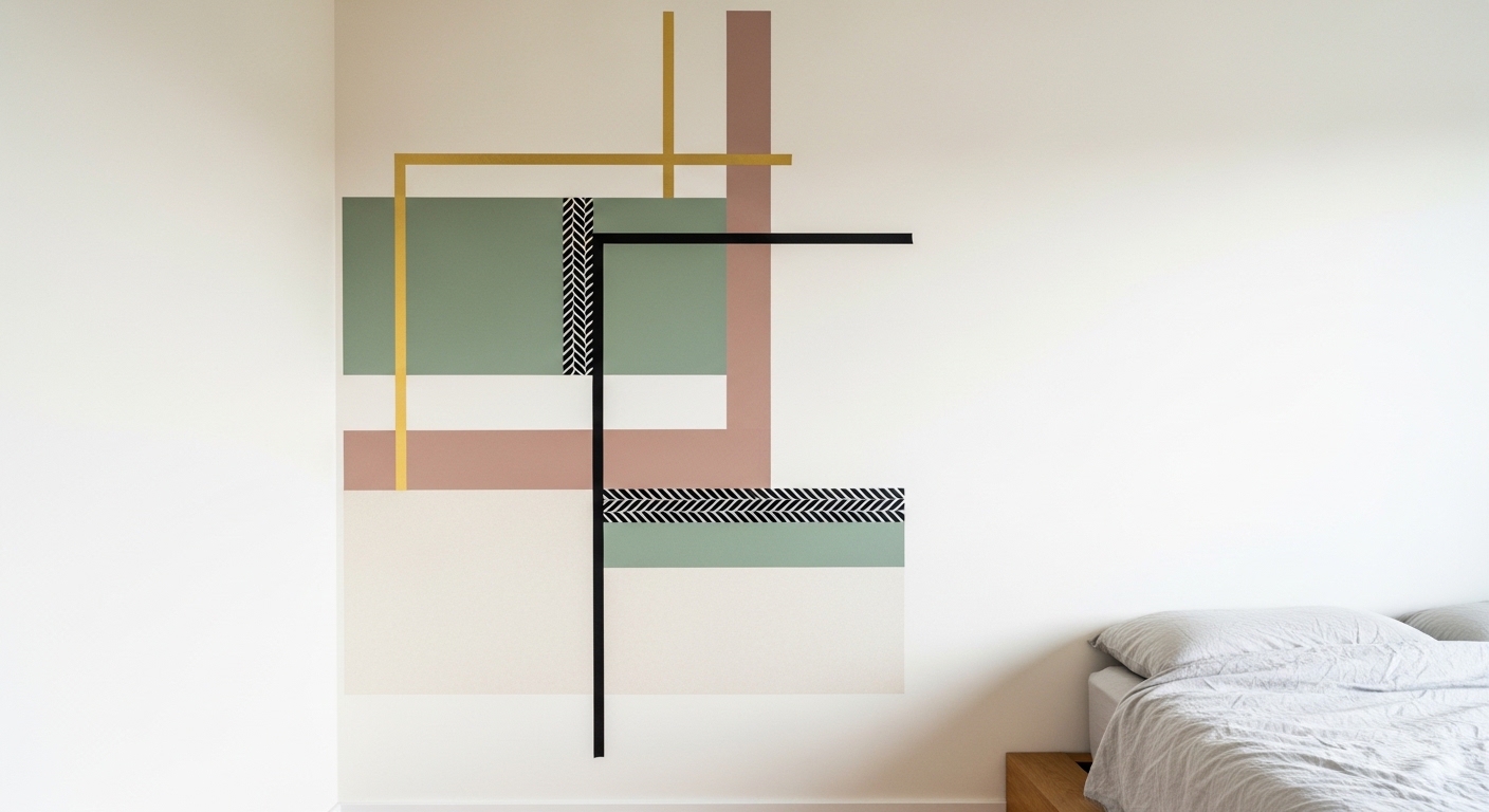 Washi Tape Wall Art