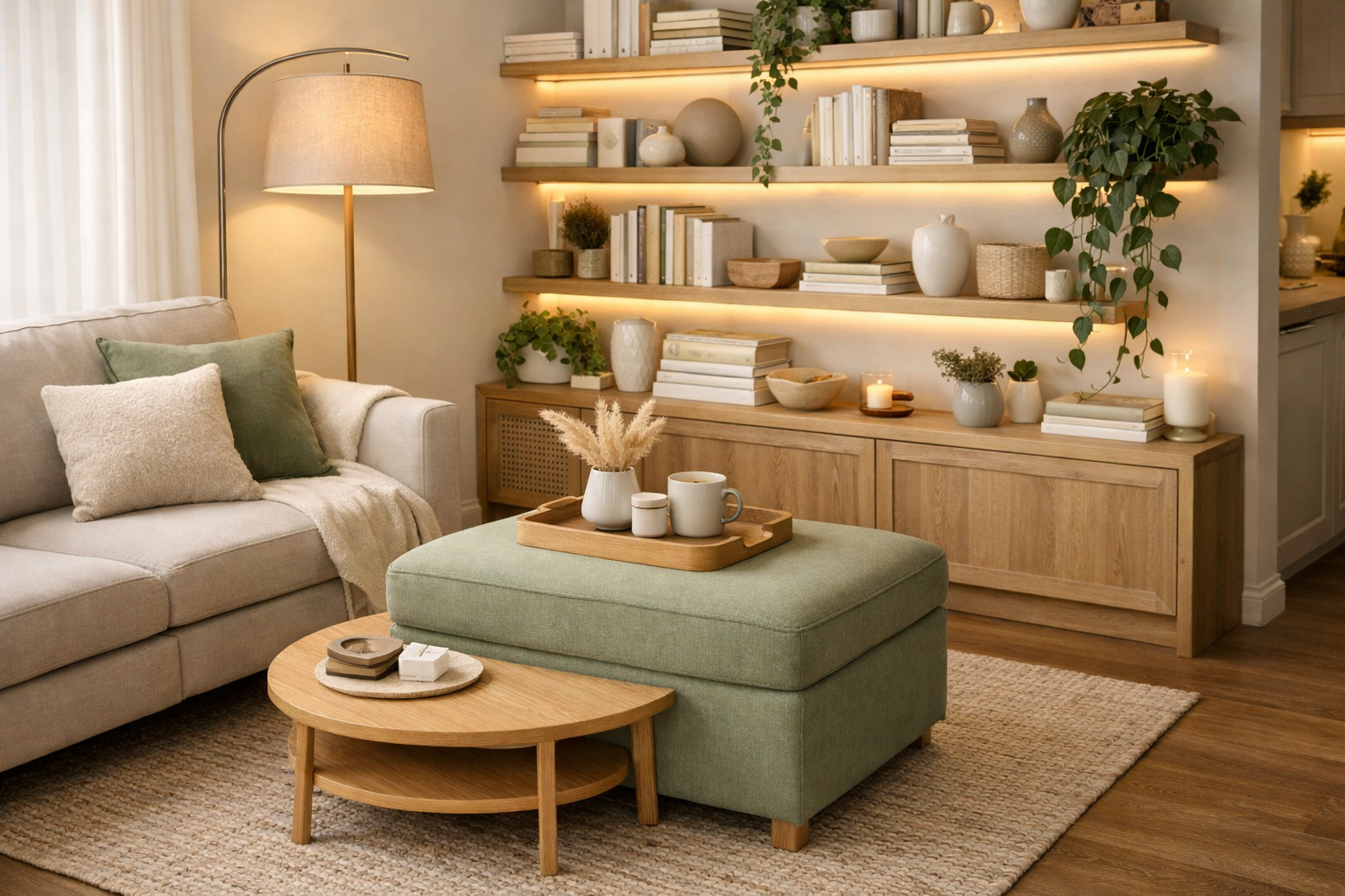 bookshelf for Small apartment living room