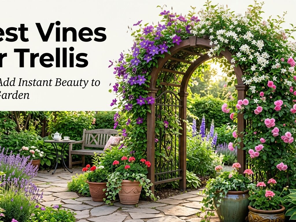 Best Vines for Trellis That Add Instant Beauty to Any Garden
