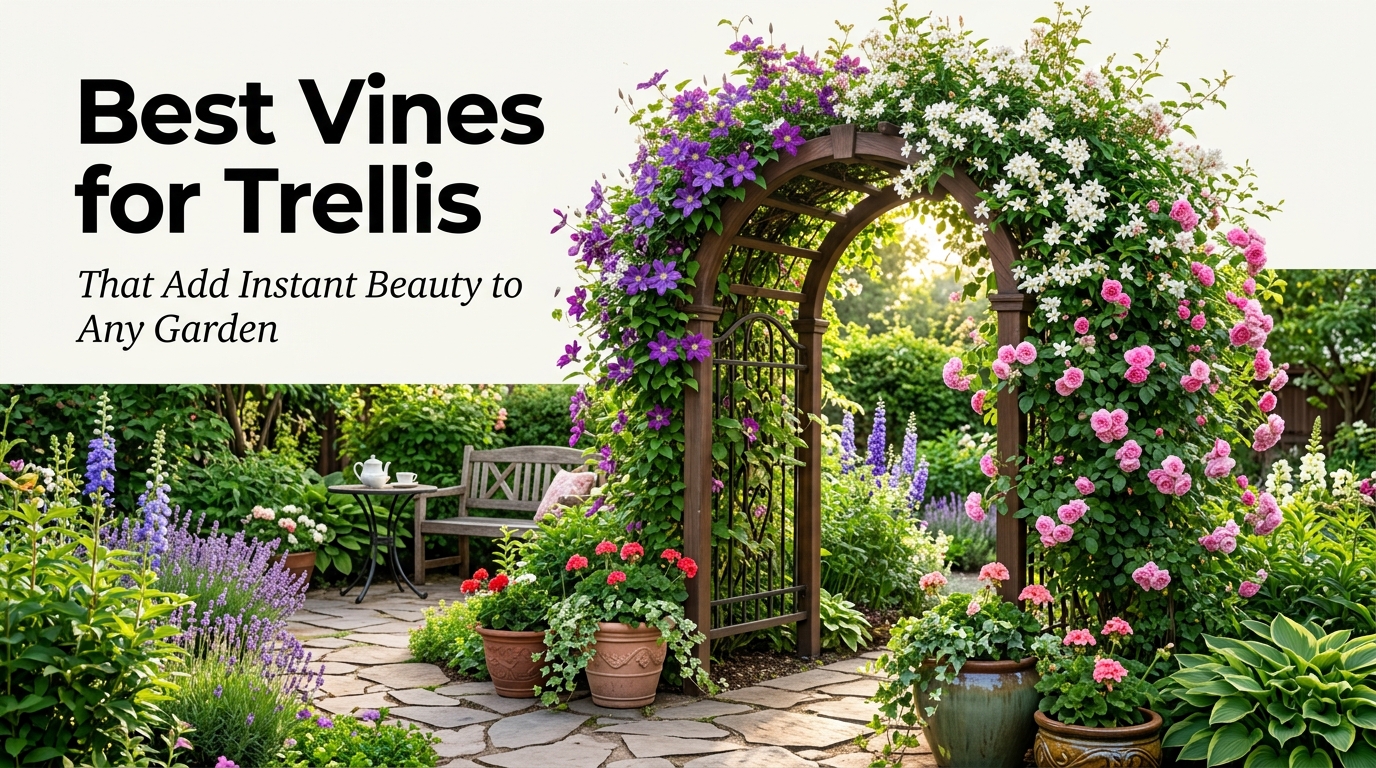 Best Vines for Trellis
