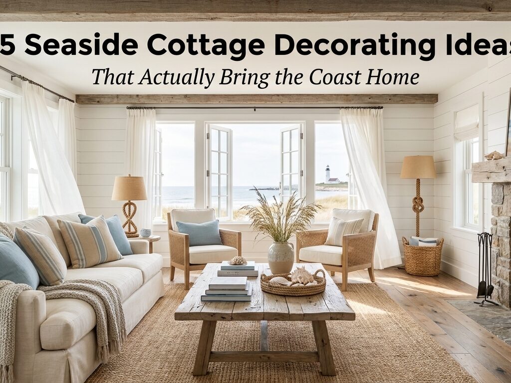 15 Seaside Cottage Decorating Ideas That Actually Bring the Coast Home