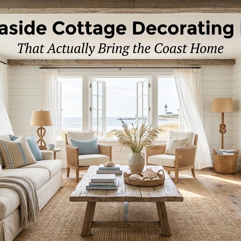 15 Seaside Cottage Decorating Ideas That Actually Bring the Coast Home