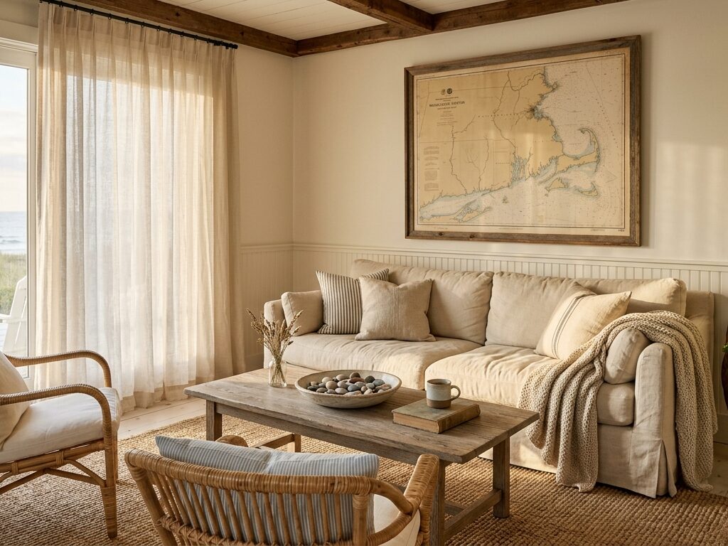 Seaside Cottage Living Room