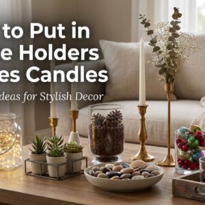 What to Put in Candle Holders Besides Candles: 15 Creative Ideas