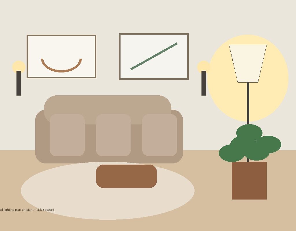 How to Use Layered Lighting to Make Home Decor Feel More Finished