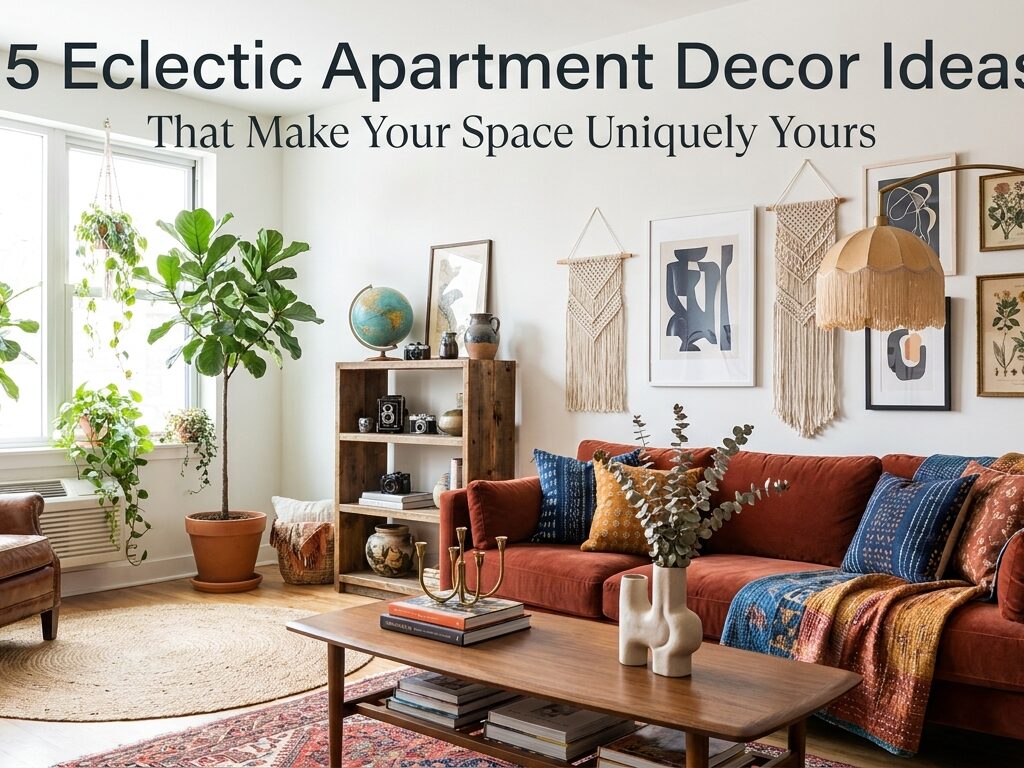 15 Eclectic Apartment Decor Ideas That Make Your Space Uniquely Yours