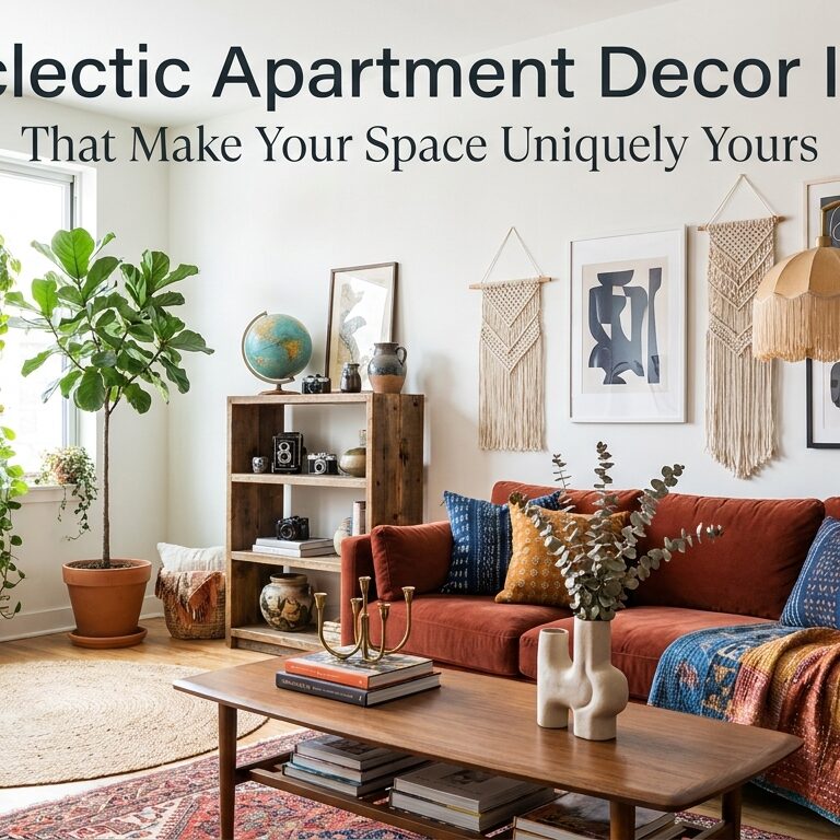 15 Eclectic Apartment Decor Ideas That Make Your Space Uniquely Yours