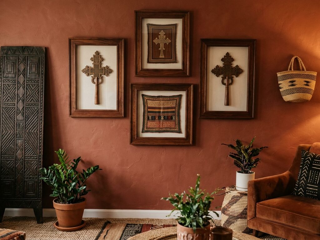 Ethiopian Wall Art and Cultural Pieces