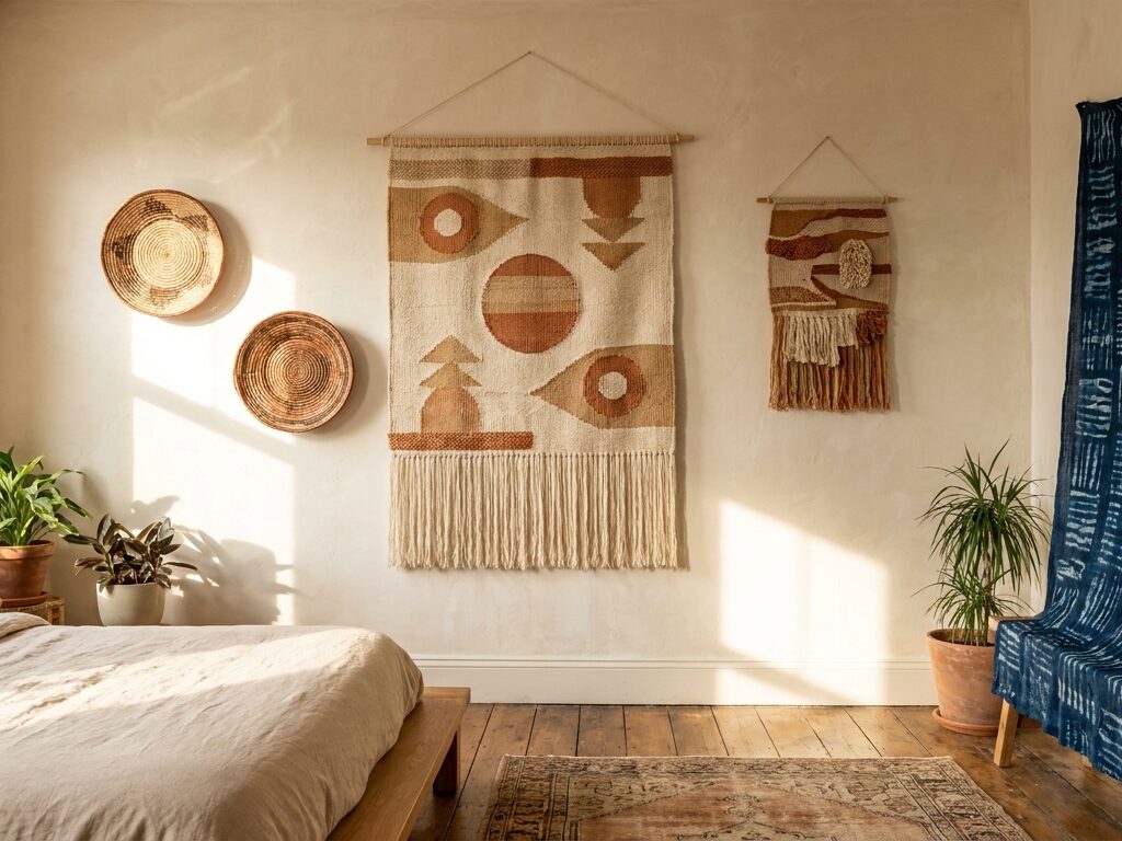 Layered Textile Wall