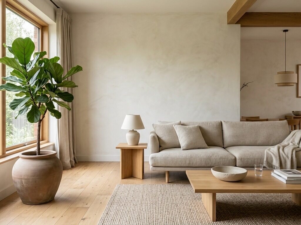 japandi living room decor scheme work