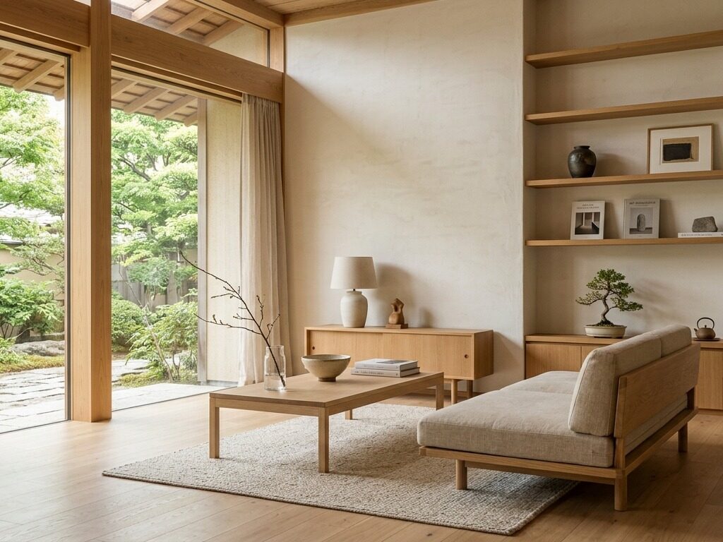 japandi living room lighting philosophy